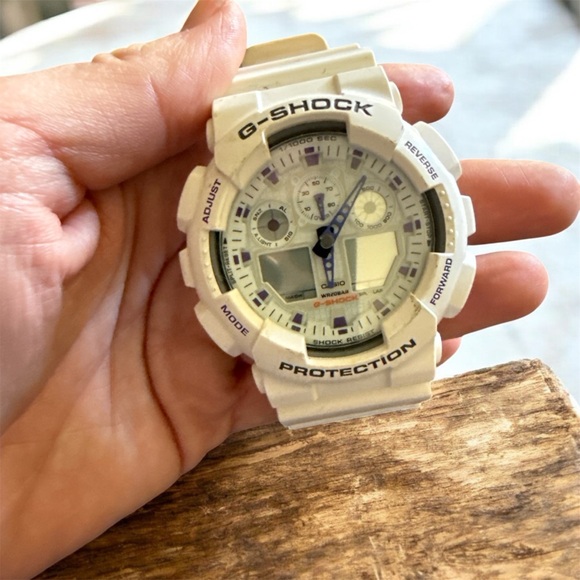 G-Shock Other - Casio G-SHOCK White Analog-Digital Watch